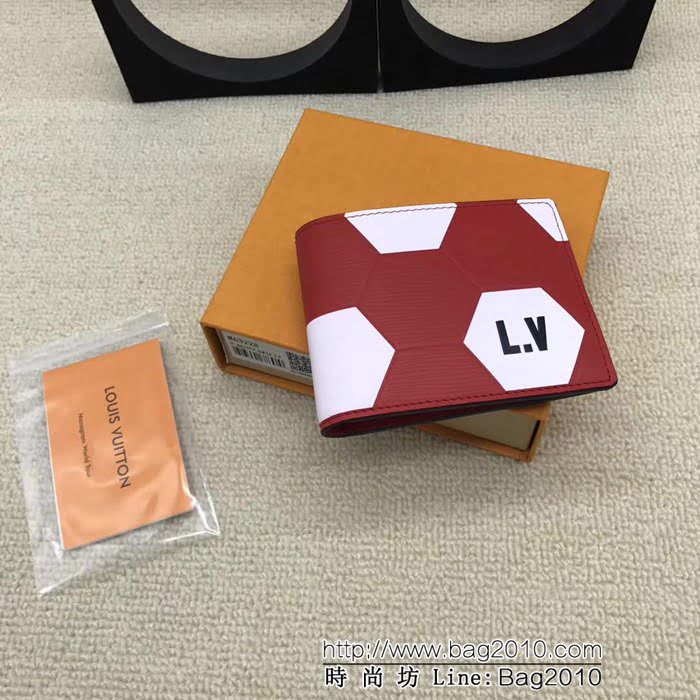 路易威登LV頂級原單 M63228專櫃貨2018足球世界盃系列錢夾 ZY1116